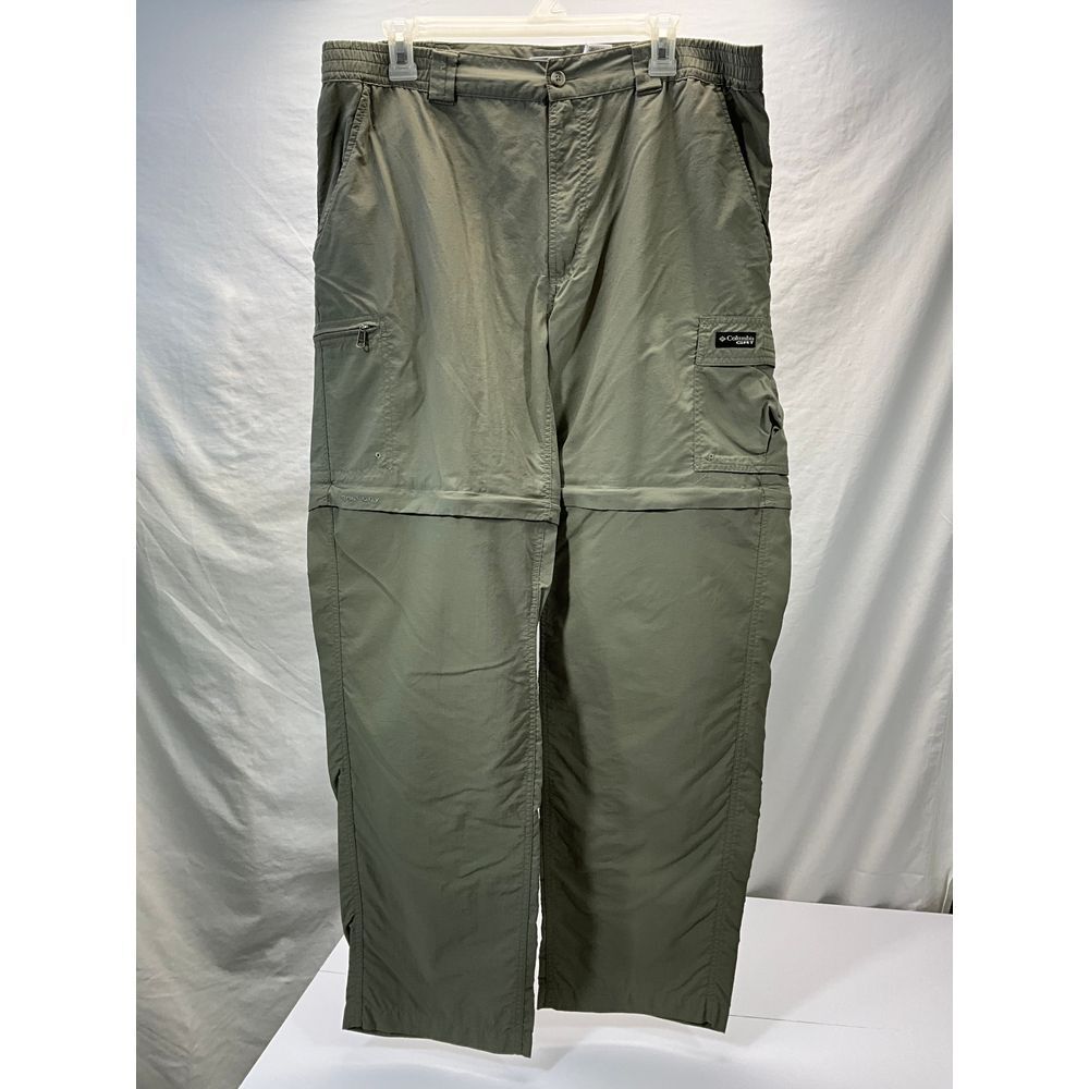 Columbia Sportswear Convertible Cargo Pants Zip Off Outdoor Adventure‎ Men's L - Picture 6 of 6